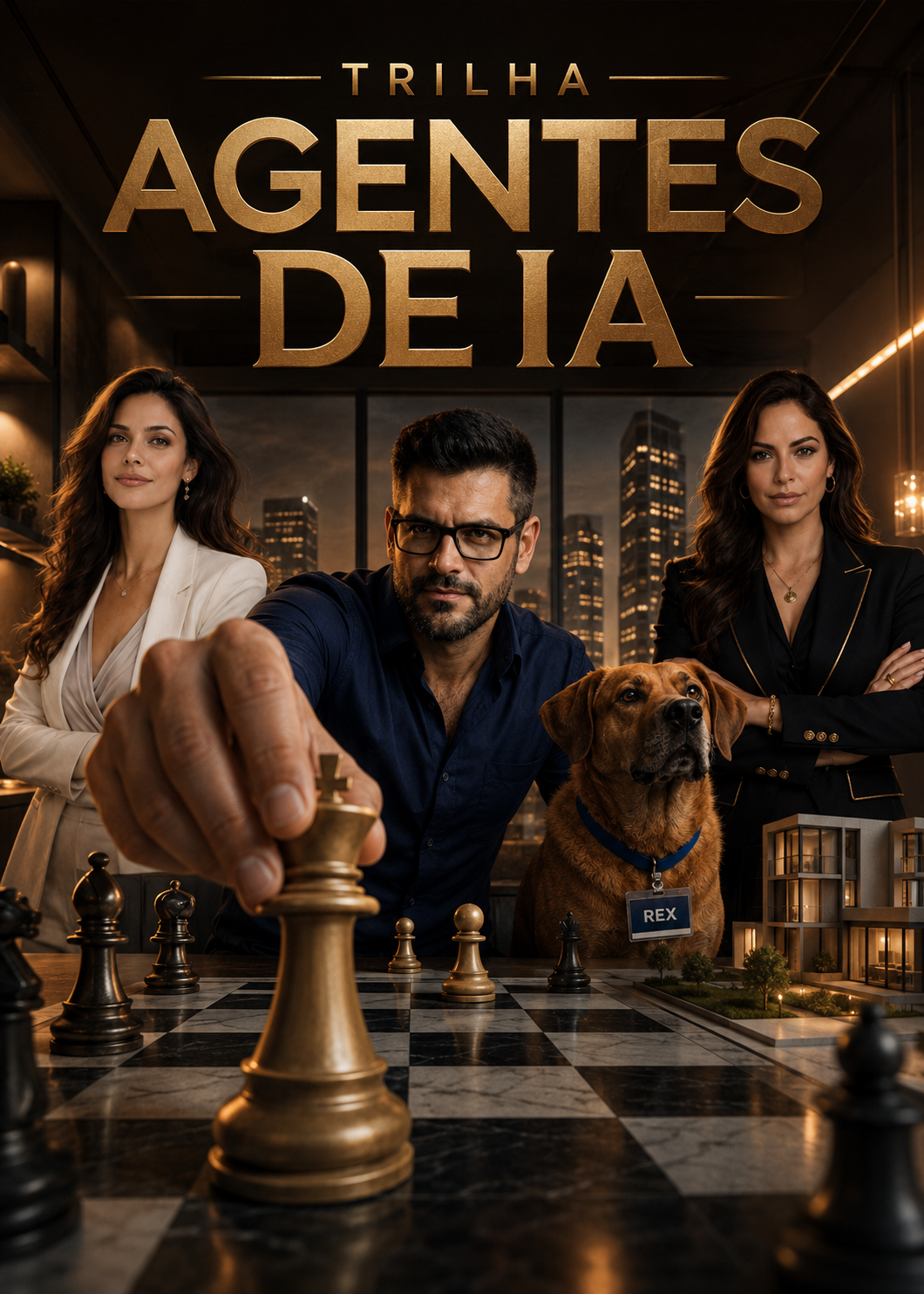 Capa da Trilha Agentes de IA
